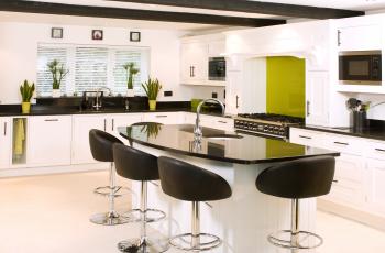 Hand made shaker style kitchen in Whepley Hill, Chesham Buckinghamshire